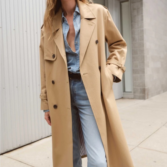 AYR THE ESPIONAGE TRENCH COAT NTW - Picture 1 of 7